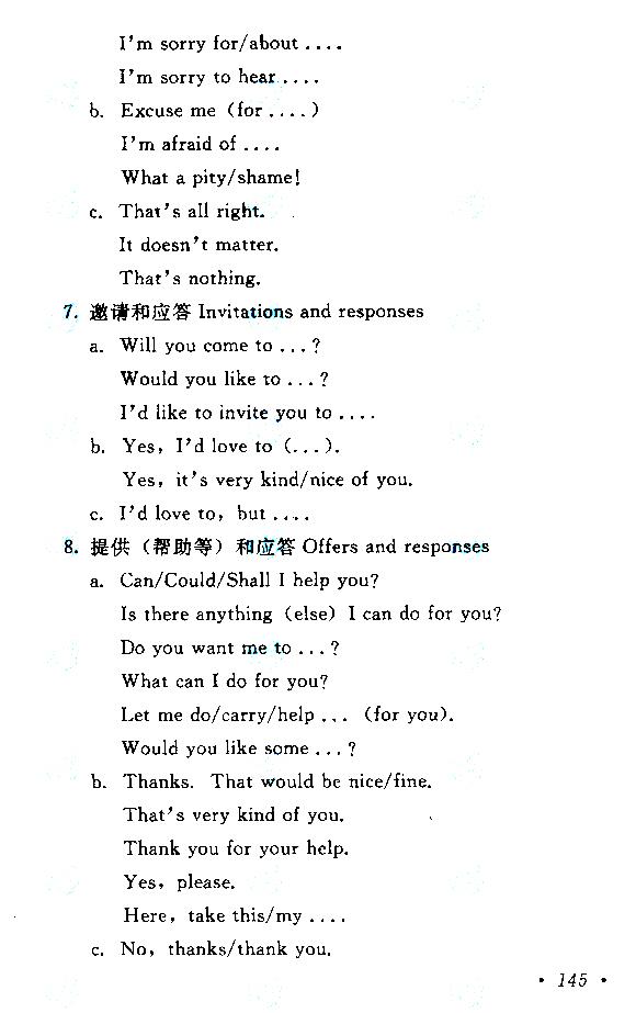 江西成人高考高起點英語考試大綱
